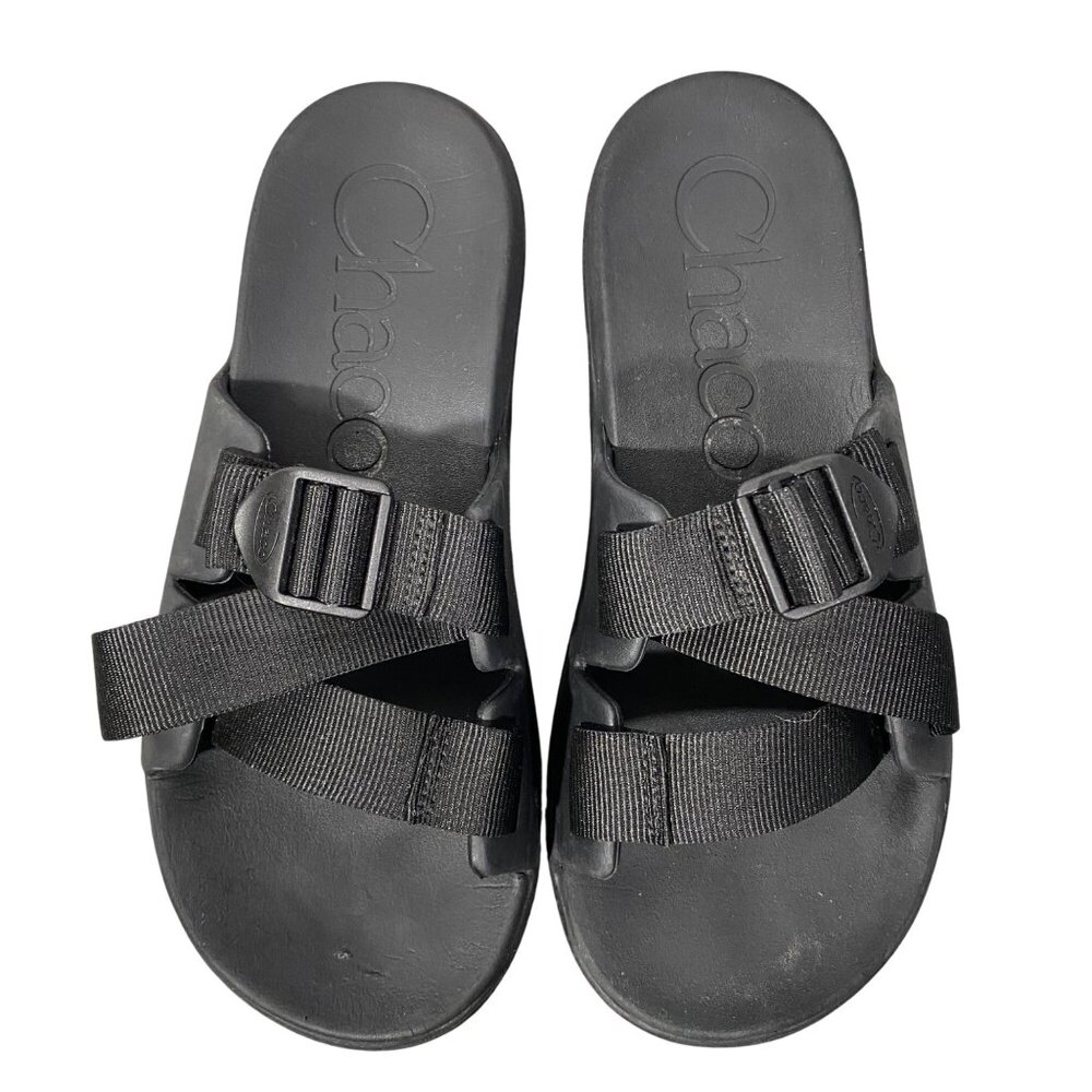 Chaco Chillos women’s Adjustable Strap Slide Sandals Size 8 outdoor neutral